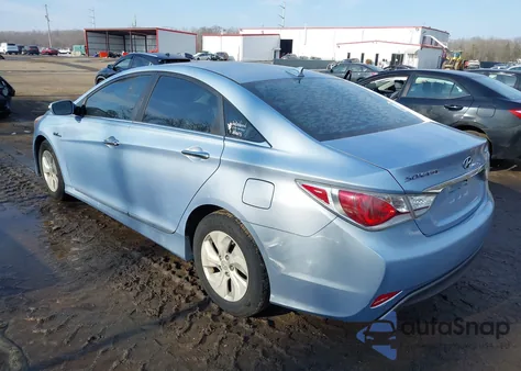 2014 Hyundai Sonata Hybrid from USA, damaged, VIN KMHEC4A40EA114907
